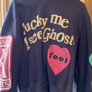 Lucky me I see ghosts hoodie